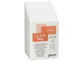 Kompresforbinding PLUM QuickStop med 2x small /1x large til QuickSafe skab,6 bk x 3 rl/krt
