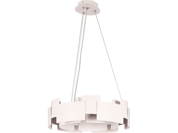 Milagro riippuvalaisin moderni led kattovalaisin valkoinen Milagro TORINO ML6140