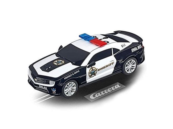 Carrera Toys Chevrolet Camaro "Sheriff", Kjøretøy, 6 år, Svart, Hvit