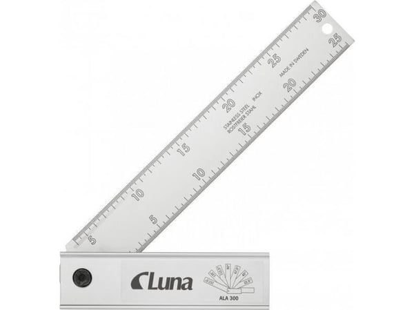 Buchhandlung Walther Konig GmbH & Co. KG. Abt Luna ALA300 aluminium justerbar vinkel