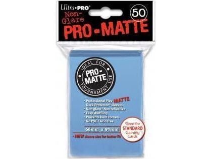 Ultra-Pro Deck Protector - Pro-Matte Non-Glare Ljusblå 50 st. Ultra-Pro Deck Protector - Pro-Matte Non-Glare Ljusblå 50 st.