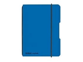 Herlitz 11361573, Blå, A6, 40 ark, 70 g/m², Rute papir