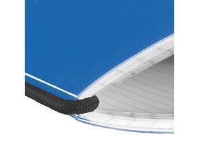 Herlitz 11361573, Blå, A6, 40 ark, 70 g/m², Rute papir