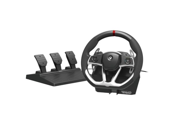 HORI Force Feedback Racing Wheel DLX - Hjul- og pedalsett - for Microsoft Xbox One, Microsoft Xbox Series S, Microsoft Xbox Series X, PC