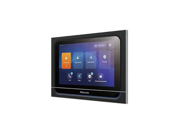 Akuvox X933H, Sort, Plast, -10 - 45 °C, 10 - 90%, 17,8 cm (7"), 1280 x 800 piksler
