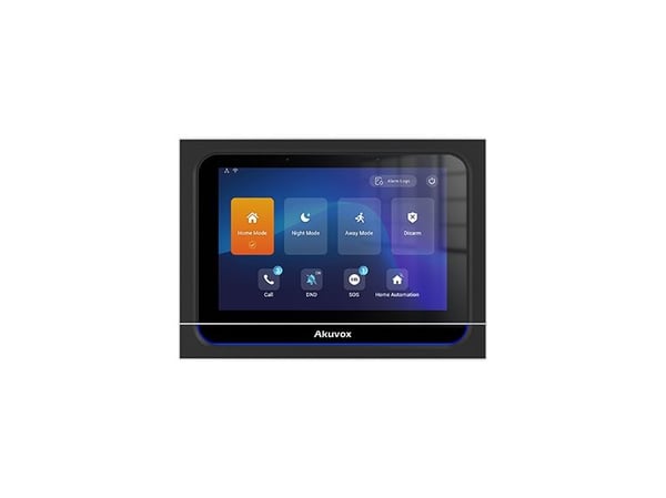 Akuvox X933H, Sort, Plast, -10 - 45 °C, 10 - 90%, 17,8 cm (7"), 1280 x 800 piksler