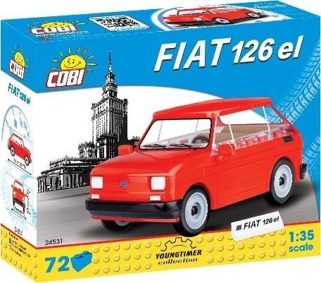 Cobi Blocks Youngtimer-mallisto Fiat 126p el Cobi Blocks Youngtimer-mallisto Fiat 126p el