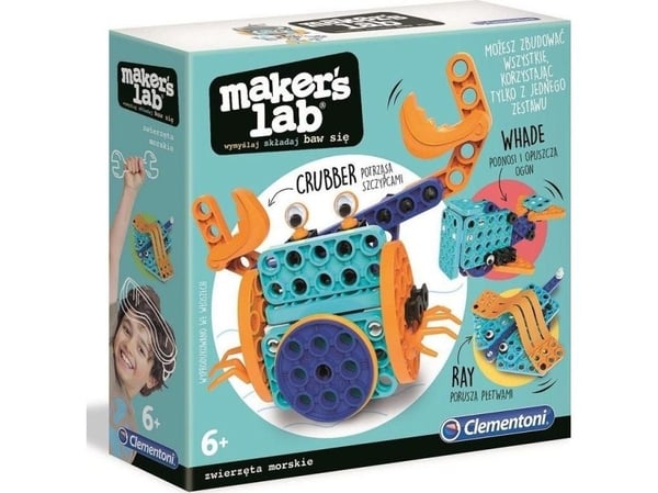 Clementoni Makers Lab kreativt set havsdjur