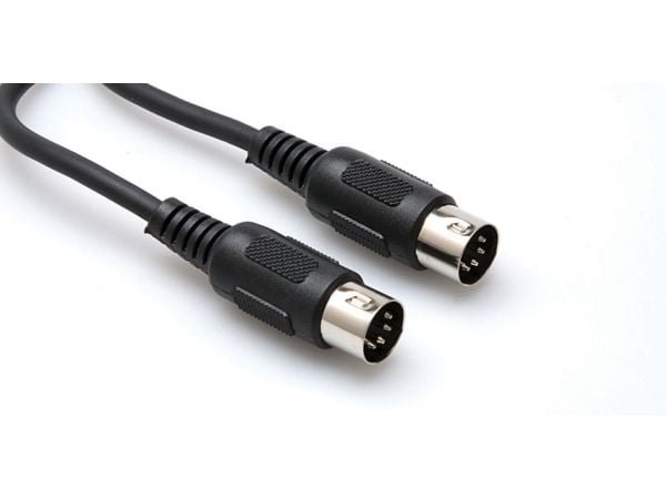 Hosa Technology 5-pin DIN/5-pin DIN, Hankjønn, Hankjønn, 1,52 m, Sort