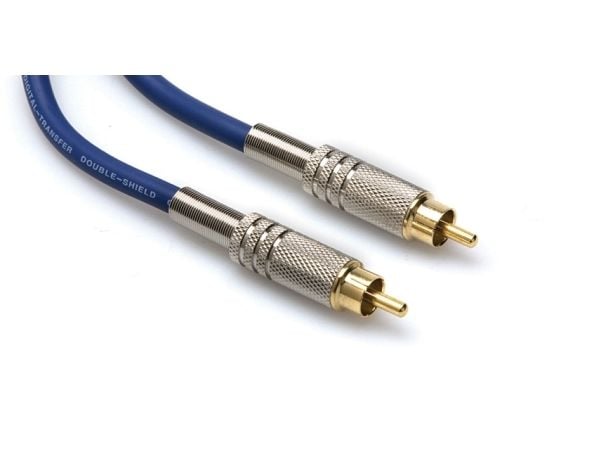 Hosa DRA-502 - Video/lydkabel - SPDIF - RCA hann til RCA hann