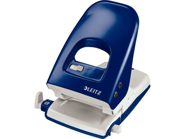 Leitz 5138 - Hålslag - 40 ark / 4 mm - metall - blå