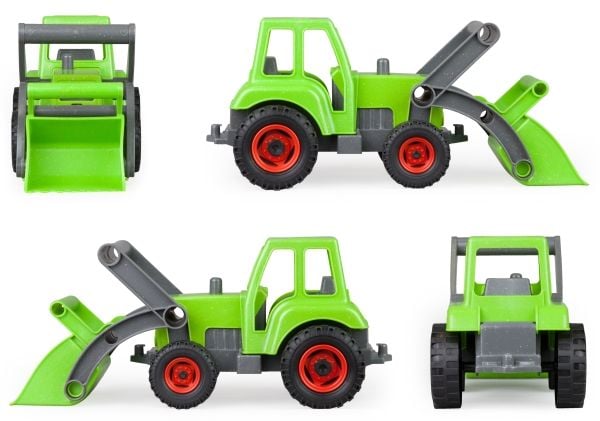 Lena EcoActives Tractor, Traktor, Inne/Ute, 2 år, Plast, Grønn, Grå