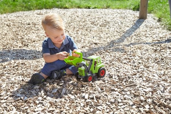 Lena EcoActives Tractor, Traktor, Inne/Ute, 2 år, Plast, Grønn, Grå