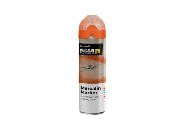 Mercalin® Marker FL mærkespray, fluorescerende orange