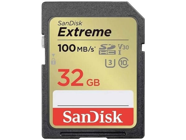 SanDisk Extreme PLUS - Flashminnekort - 32 GB - UHS-I U3 / Class10 - SDHC UHS-I