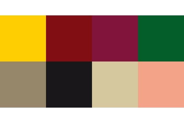 Fantasy Color Aztec Dragons, 8 farger