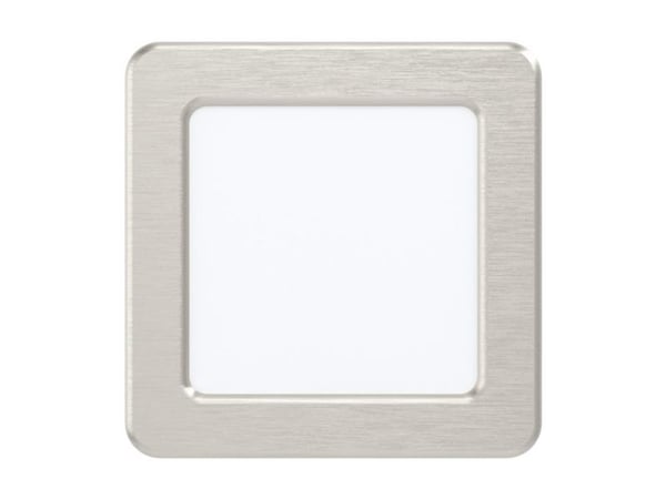 EGLO Fueva 5, Innsunket spotlight, 4000 K, 700 lm, 220-240 V, Nickel, Hvit