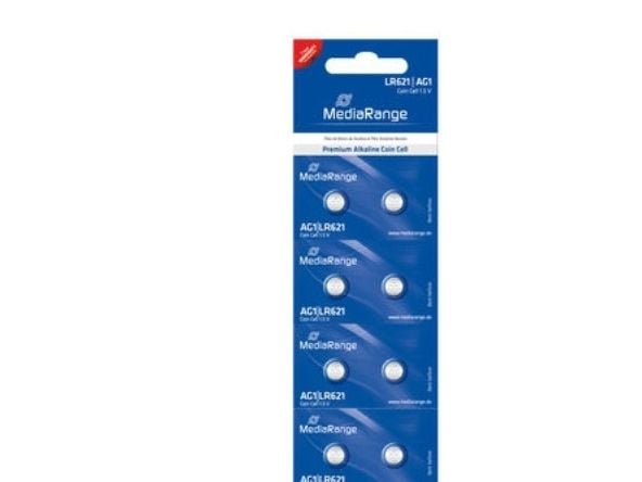 MediaRange Premium - Batteri 10 x LR621 - Alkalisk - 13 mAh