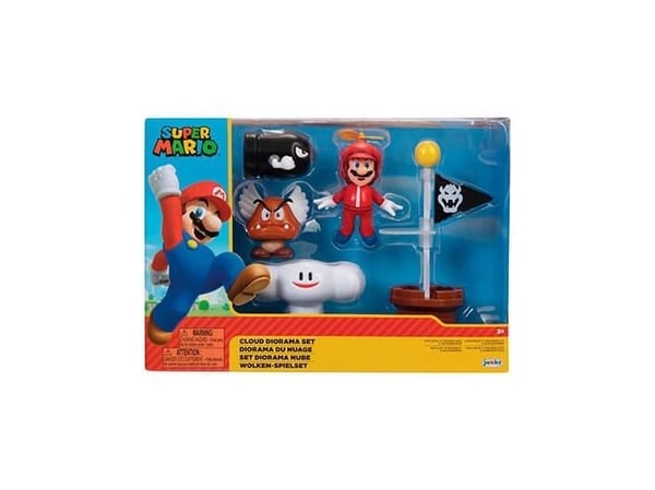 "Jakks Pacific Super Mario-figur - Cloud Diorama-sett