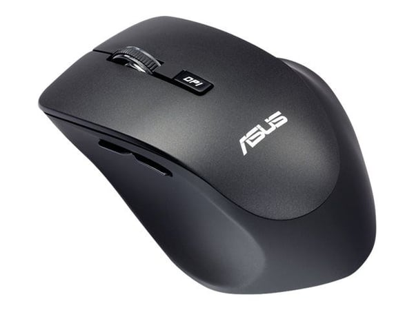 ASUS WT425, Oikeakätinen, Optinen, Langaton RF, 1600 DPI, Musta