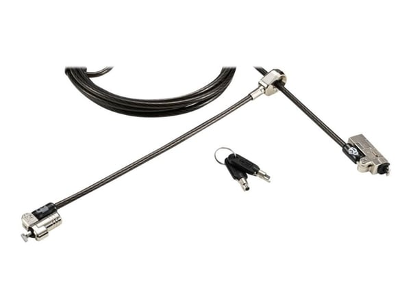 Kensington Slim NanoSaver 2.0 Dual Headed Lock - Sikkerhetskabellås