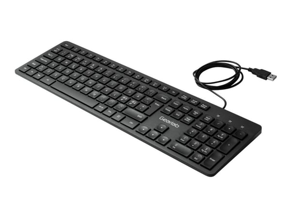 eSTUFF G220 - Tastatur - USB - QWERTY - Nordisk - svart
