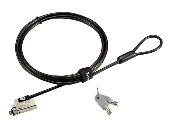 Kensington Slim NanoSaver 2.0 Keyed Laptop Lock - Lås för säkerhetskabel - 1.8 m