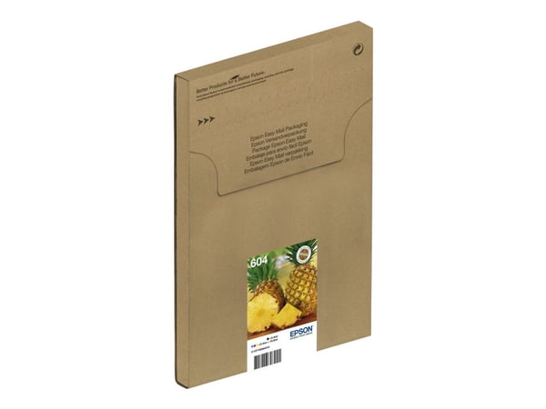 Epson 604 Multipack Easy Mail Packaging - 4-pack - XL - svart, cyan, magenta, gul - original - blister - bläckpatron - för Expression Home XP-2200,...