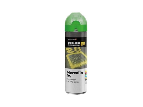 MERCALIN mærkespray RS 500 ml. GRØN - 1859110