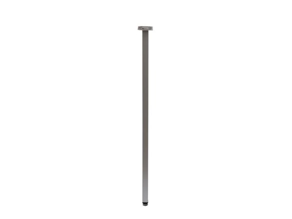 Dørlås/boltsikring Leg MNI FT-517, nikkel, 25 mm x 25 mm x 800 mm