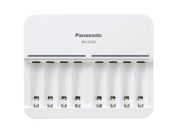 Panasonic eneloop BQ-CC63E - Batterilader - 8 x batterier lader - 1.5 A