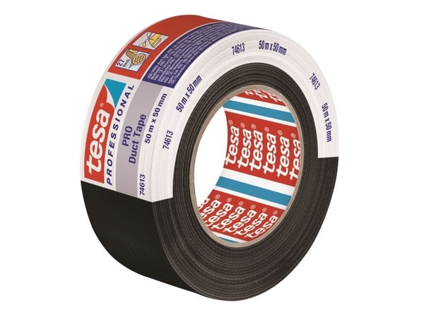 Gaffatape, TESA 74613, 50 mm x 50.00 m samlet tykkelse 175 µm kernediameter: 76 mm, Rulle, polyethyl