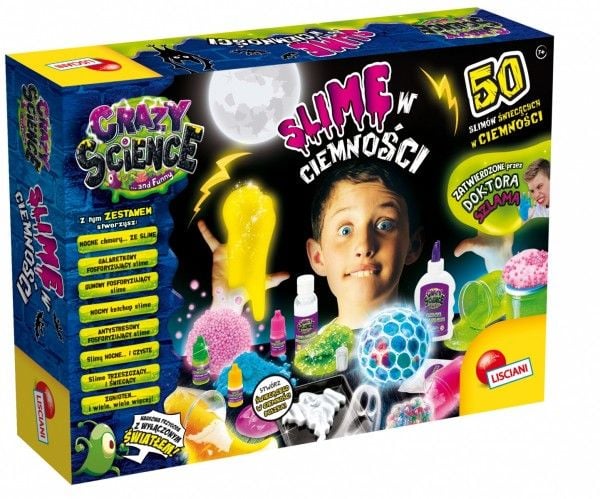 PROMO Hullu tiede hehkuu pimeässä Slime 89239 LISCIANI p6