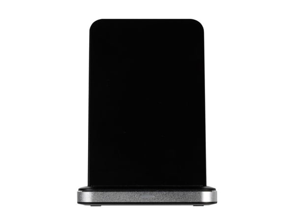 Vivanco QICHARSTANDVV10, Innendørs, USB, 9 V, Trådløs lading, 1 m, Aluminium, Svart
