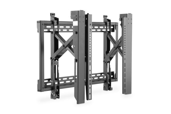 DIGITUS DA-90446 - Monteringssett (veggmontering) - utsprettende - for Skjerm - låsbar - stål - svart - skjermstørrelse: 45"-70"