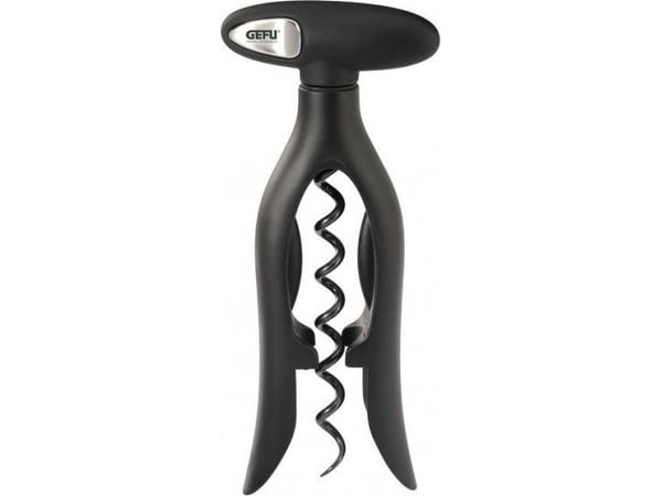 GEFU MOLTOVINO, Vanlig korketrekker, Sort, Plast, 63 mm, 150 mm, 19 mm