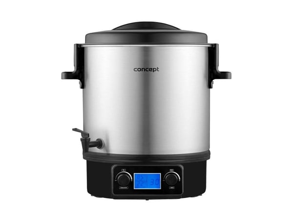Concept ZH0040, 27 l, 30 ° C, 100 ° C, Rostfritt stål, 2 h, LCD