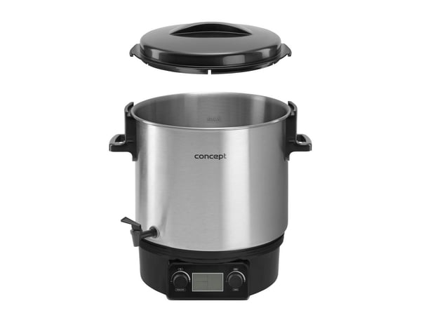 Concept ZH0040, 27 l, 30 ° C, 100 ° C, Rostfritt stål, 2 h, LCD