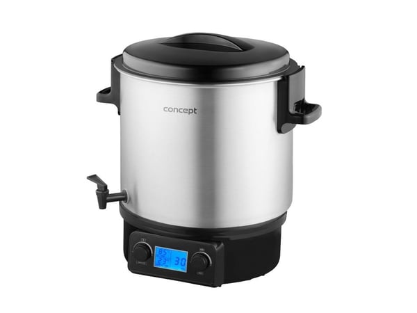 Concept ZH0040, 27 l, 30 ° C, 100 ° C, Rostfritt stål, 2 h, LCD