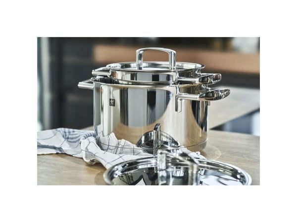 Zwilling Passion - Pot set - 5 elementer - sølv