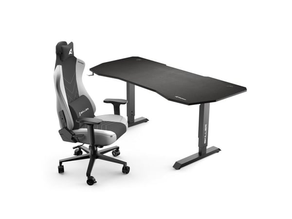 Sharkoon Skiller SGD20 - Skrivebord - svart - svart sokkel