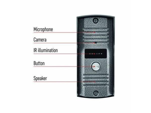 Emos H2017, 17,8 cm (7"), Hvit, IP44, 12 V, 233 mm, 23 mm
