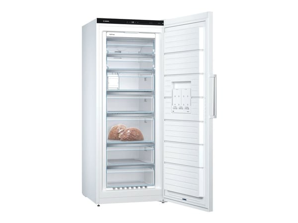 Bosch Serie | 6 GSN54AWCV - Fryser - stående - bredde: 70 cm - dybde: 78 cm - høyde: 176 cm - 328 liter - Klasse C - hvit