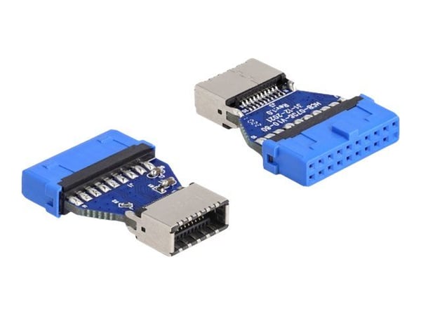DeLOCK 66233, 20 pin USB 3.0 pin header, USB (USB 3.2 Gen 1) key A 20 pin