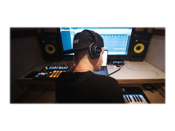 Koss PRO 4S - Hörlurar - fullstorlek - kabelansluten - 3,5 mm kontakt - svart
