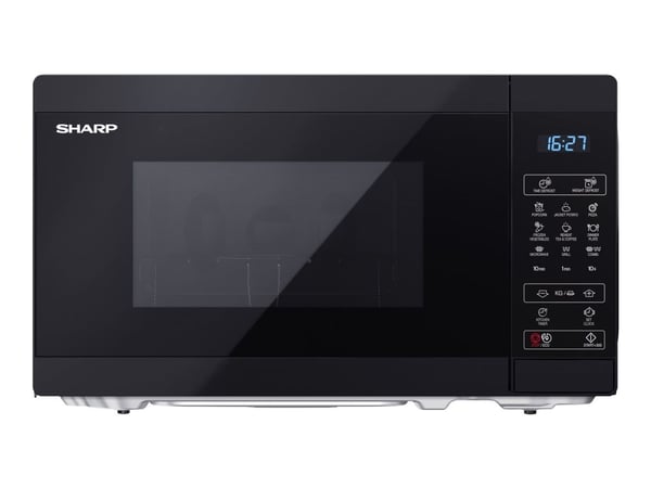 Sharp YC-MG02E-B - Mikrovågsugn med grill - 20 liter - 800 W - svart