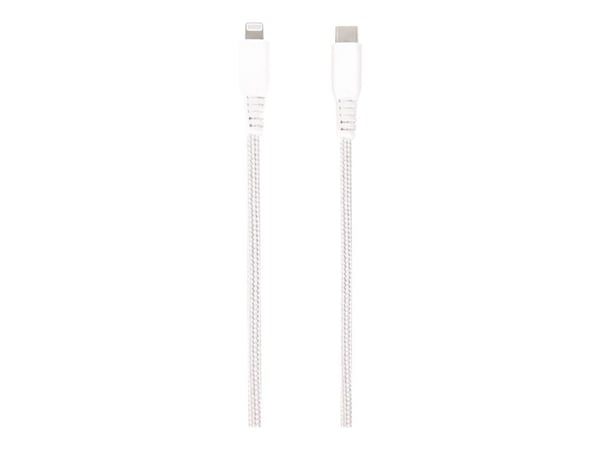 Vivanco LongLife, 1,5 m, Lightning, USB C, Uros, Uros, Valkoinen