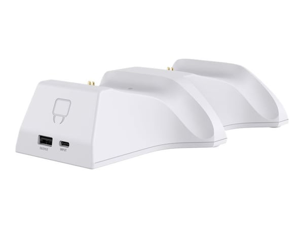Venom Twin Docking Station - Laddningsställ + batteri 2 x - NiMH - 850 mAh (USB) - vit - för Microsoft Xbox One Wireless Controller, Wireless Contr...