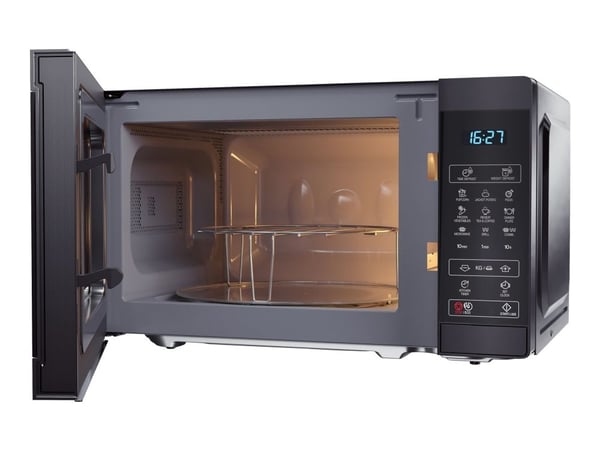 Sharp YC-MG02E-B - Mikrovågsugn med grill - 20 liter - 800 W - svart