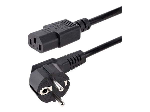 StarTech.com 713E-1M-POWER-CORD, 1 m, CEE7/7, C13 liitin, SVT, 250 V, 10 A